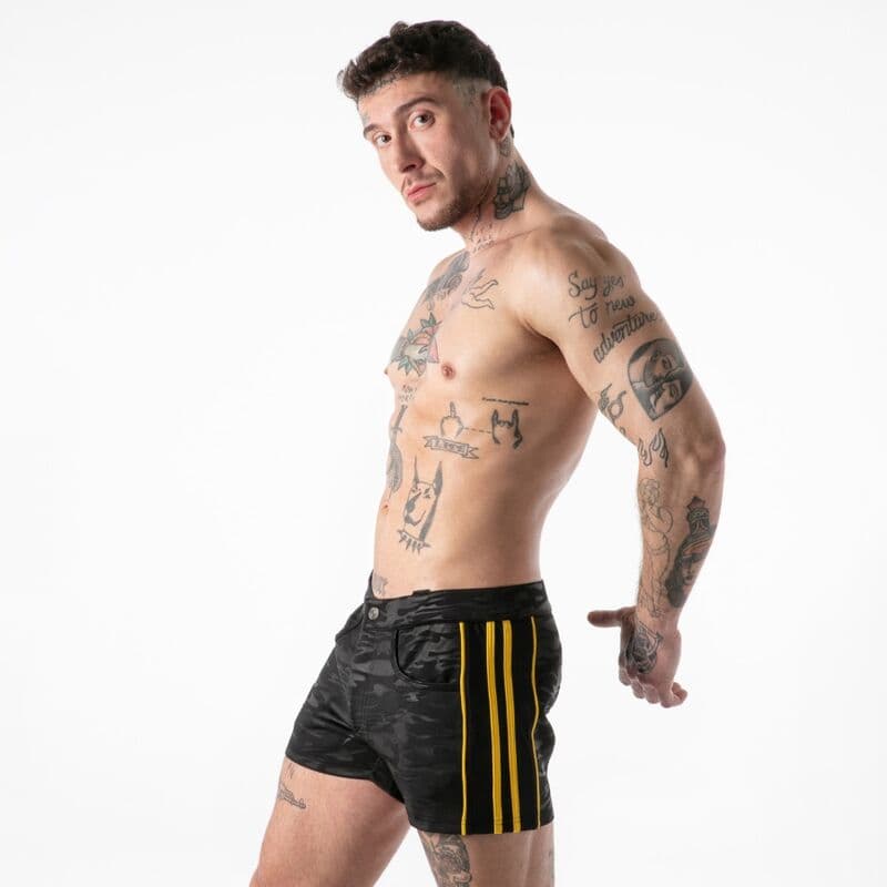 LOCKER GEAR - FULL MILITARY ACCESS SHORT YELLOW L