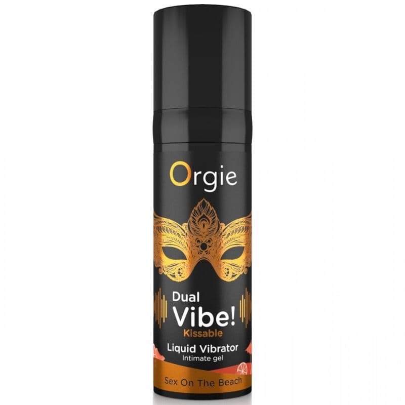 ORGIE - DUAL VIBE! SEX ON THE BEACH KISSABLE LIQUID VIBRATOR 15 ML thumb 2