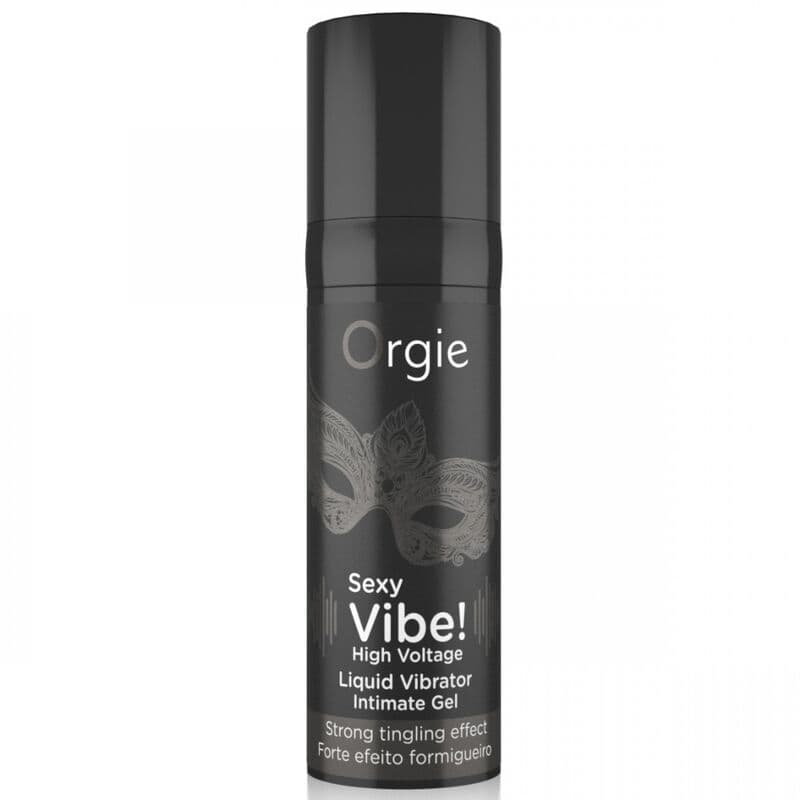 ORGIE - SEXY VIBE! HIGH VOLTAGE EXTRA STRONG LIQUID VIBRATOR 15 ML thumb 2