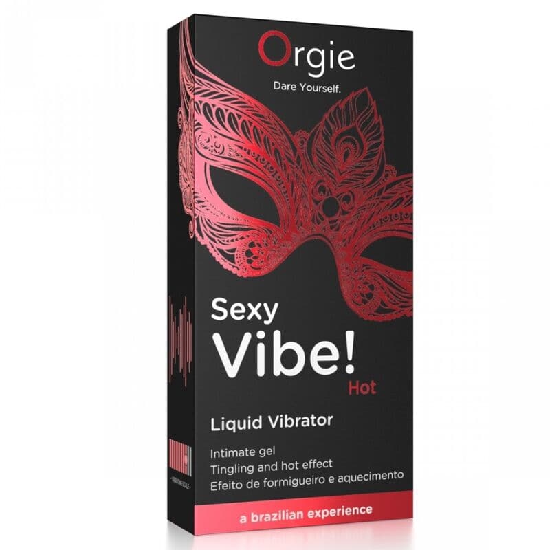 ORGIE - SEXY VIBE! HOT WARMING LIQUID VIBRATOR 15 ML thumb 3