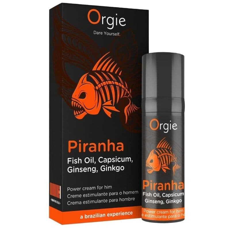 ORGIE - PIRANHA POWER CREAM FOR HIM 15 ML thumb 5