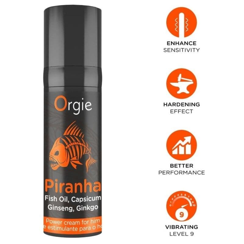 ORGIE - PIRANHA POWER CREAM FOR HIM 15 ML