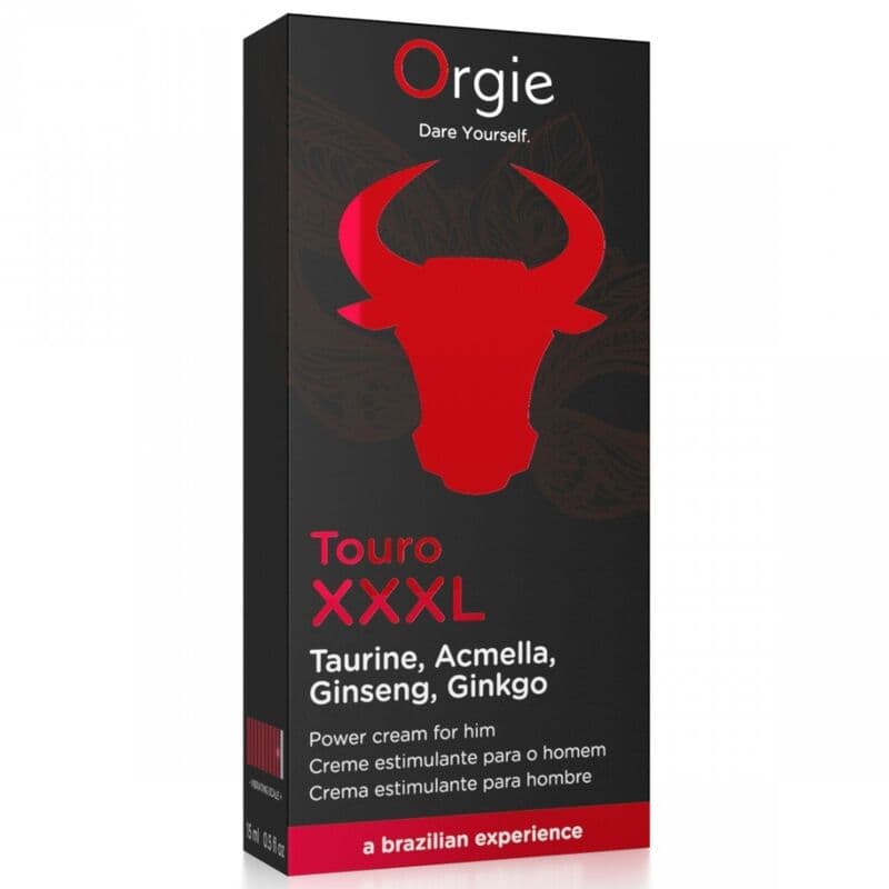 ORGIE - TOURO XXXL ERECTION ENHANCER AND ENLARGER CREAM 15 ML thumb 3