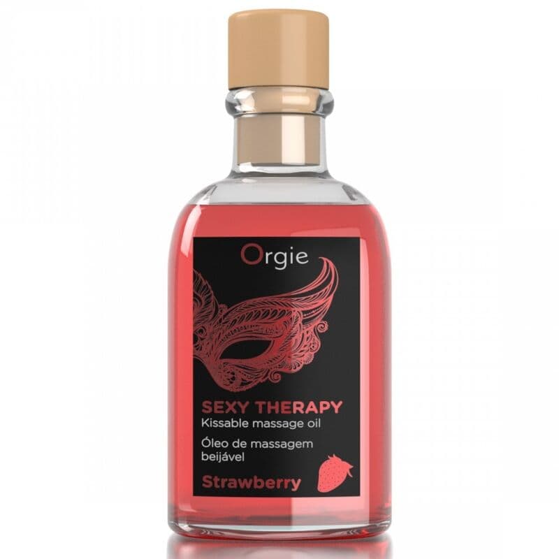 ORGIE - LIPS MASSAGE STRAWBERRY KISSABLE MASSAGE SET 100 ML thumb 2