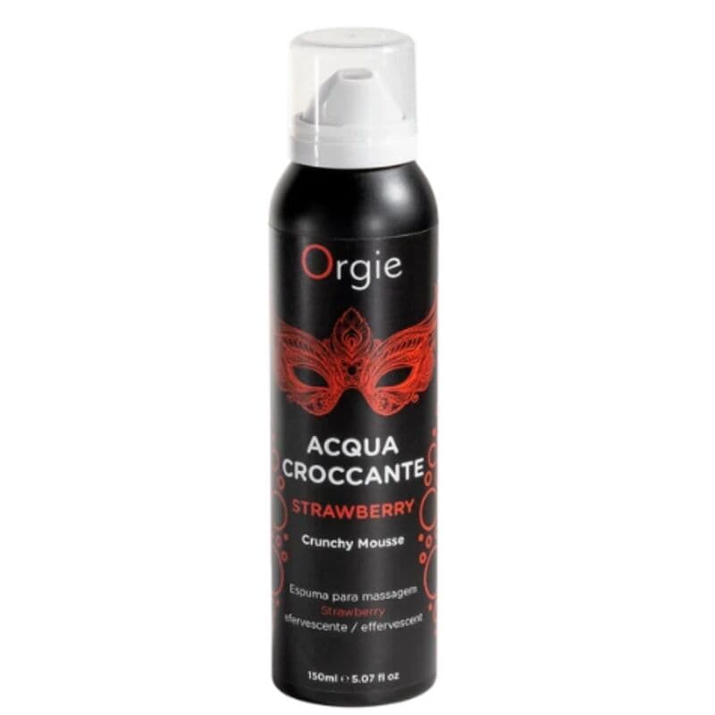 ORGIE - ACQUA CROCCANTE STRAWBERRY CRUNCHY MASSAGE MOUSSE 150 ML thumb 2