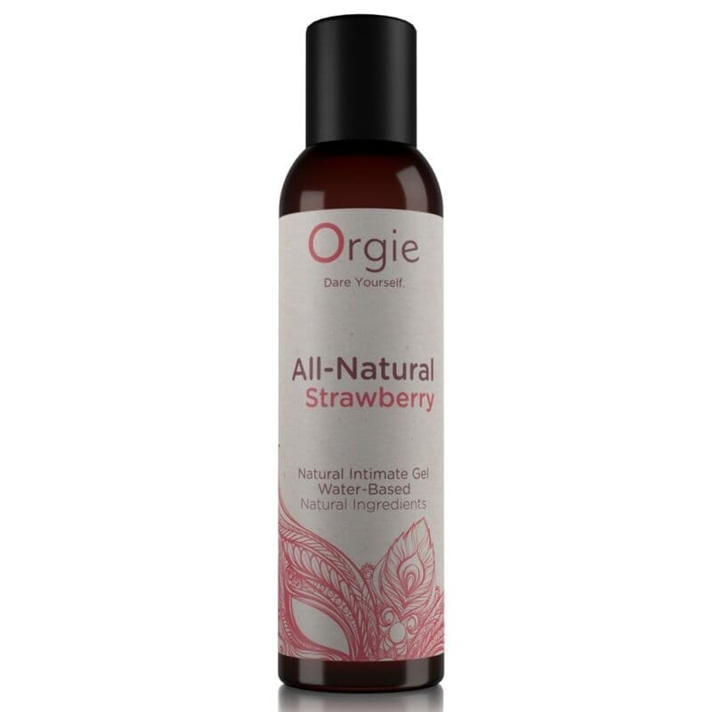 ORGIE - ALL-NATURAL STRAWBERRY KISSABLE WATER-BASED INTIMATE GEL 150 ML thumb 2