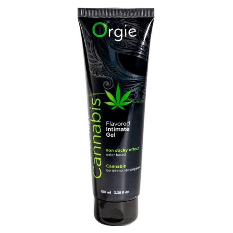 ORGIE - LUBE TUBE CANNABIS KISSABLE WATER-BASED INTIMATE GEL 100 ML thumb 2