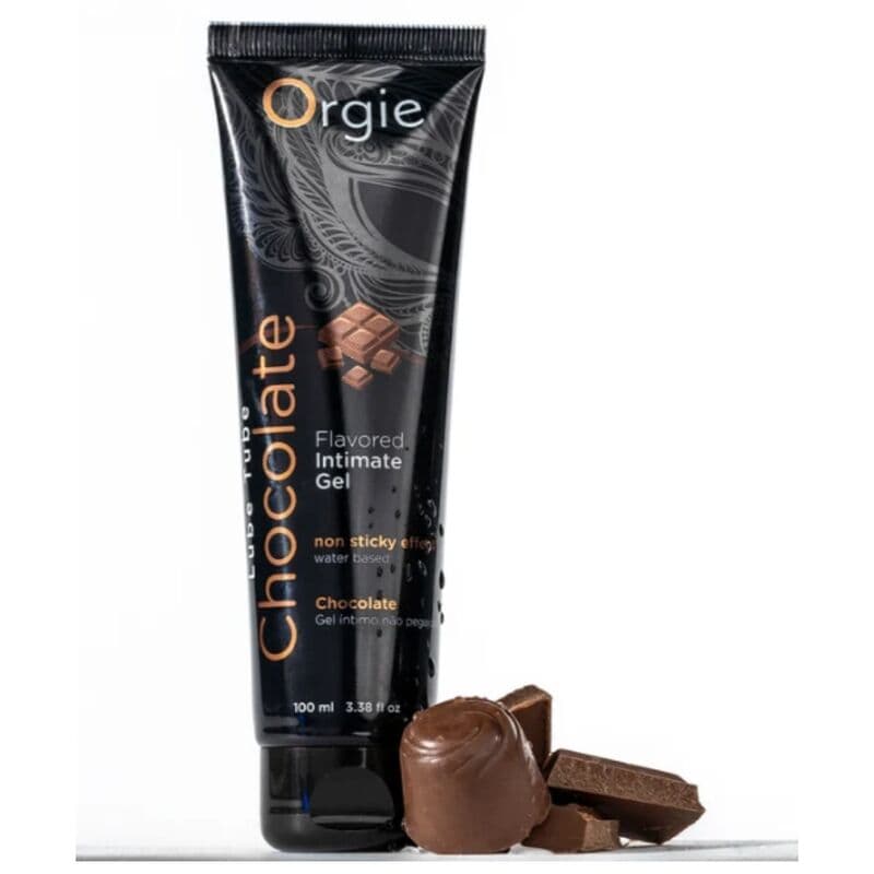 ORGIE - LUBE TUBE CHOCOLATE KISSABLE WATER-BASED INTIMATE GEL 100 ML thumb 4