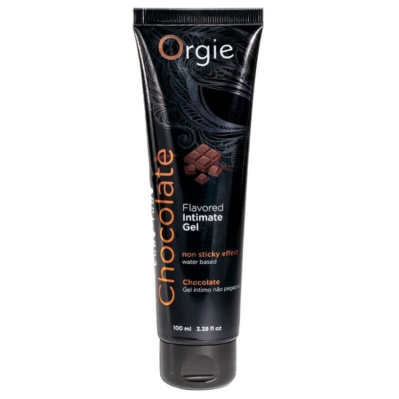 ORGIE - LUBE TUBE CHOCOLATE KISSABLE WATER-BASED INTIMATE GEL 100 ML thumb 3
