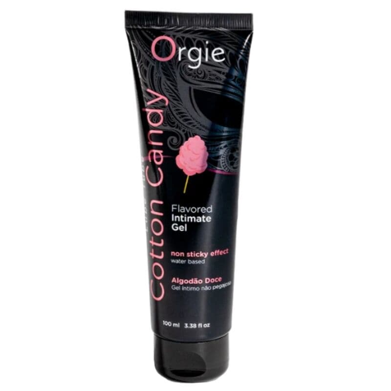 ORGIE - LUBE TUBE COTTON CANDY KISSABLE WATER-BASED INTIMATE GEL 100 ML thumb 2