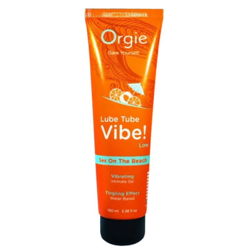 ORGIE - LUBE TUBE VIBE! SEX ON THE BEACH KISSABLE INTIMATE GEL LOW TINGLING 100 ML thumb 2