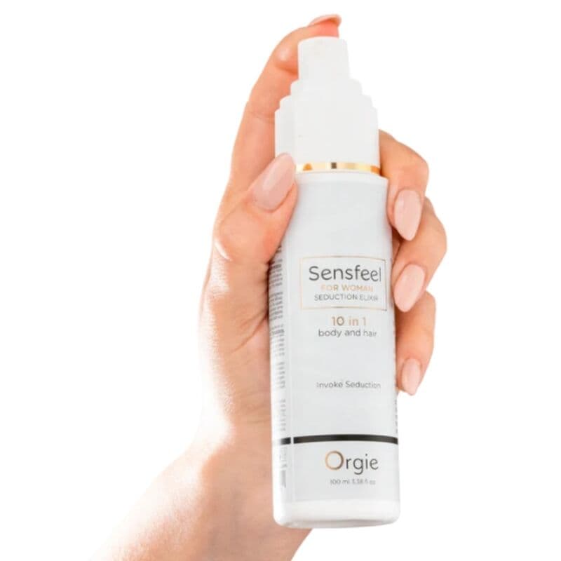 ORGIE - SENSFEEL FOR WOMAN SEDUCTION ELIXIR 10 IN 1 BODY AND HAIR 100 ML thumb 2