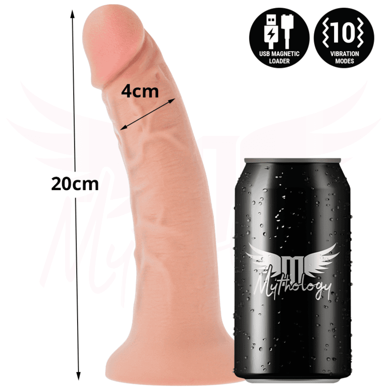 MYTHOLOGY - ASHER ORIGINAL DILDO M - VIBRATOR COMPATIBLE WITH WATCHME WIRELESS TECHNOLOGY thumb 4