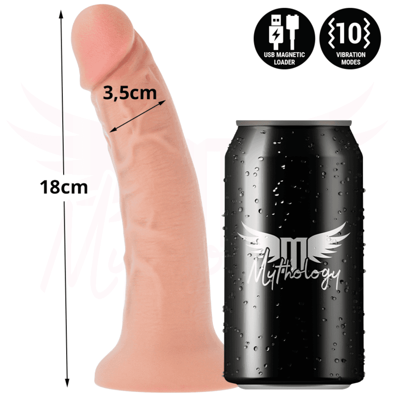 MYTHOLOGY - ASHER ORIGINAL DILDO S - VIBRATOR COMPATIBLE WITH WATCHME WIRELESS TECHNOLOGY thumb 5