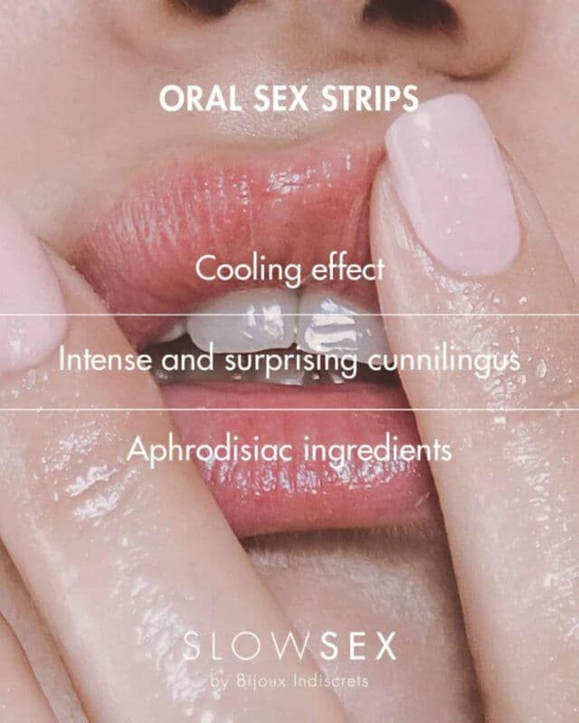 BIJOUX INDISCRETS - SLOW SEX ORAL SEX STRIPS thumb 6