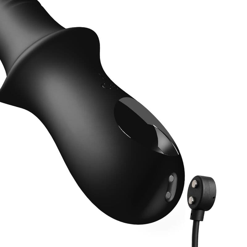 ANAL FANTASY ELITE - PLEASURE WAVE RECHARGEABLE BLACK ANAL MASSAGER thumb 2