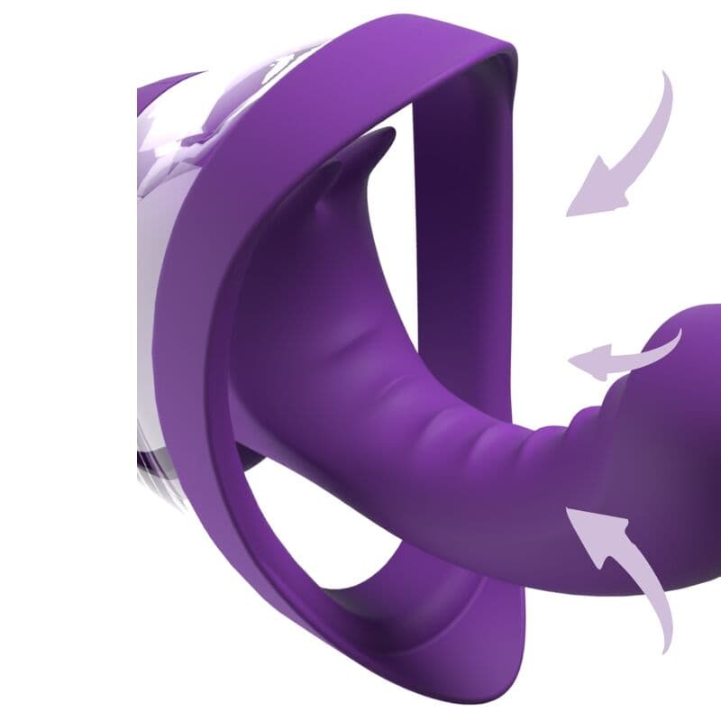 FANTASY FOR HER - VELOURA TOUCH G-SPOT PLEASURE PUMP PURPLE G-SPOT INTIMATE PUMP thumb 4