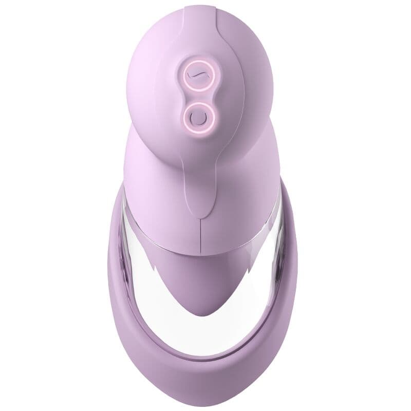 FANTASY FOR HER - VELOURA TOUCH PLEASURE PUMP INTIMATE PUMP WITH SUCTION AND VIBRATION PURPLE thumb 2