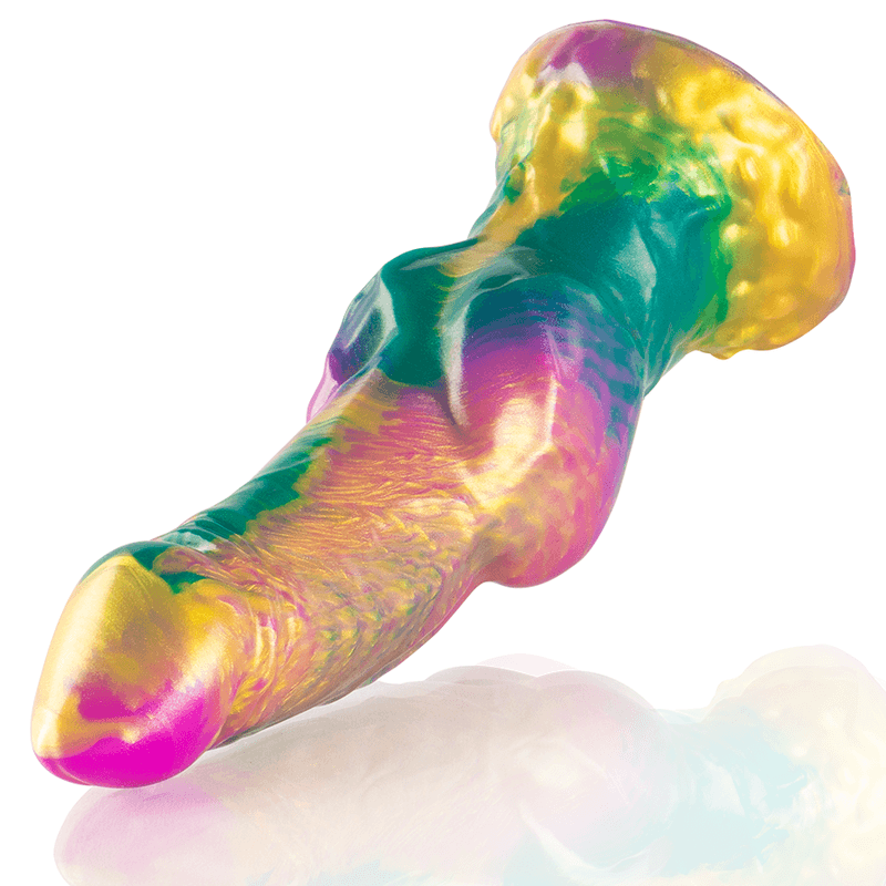EPIC - IRIS DILDO WITH RAINBOW TESTICLES OF PLEASURE thumb 5