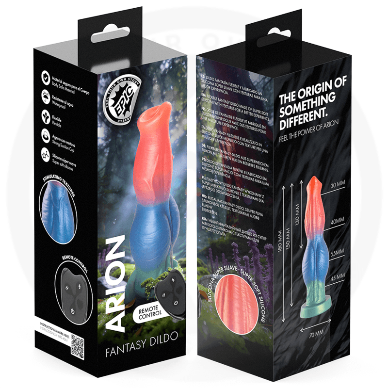 EPIC - ARION DILDO SYMPHONY OF PLEASURE RECHARGEABLE REMOTE CONTROL thumb 10