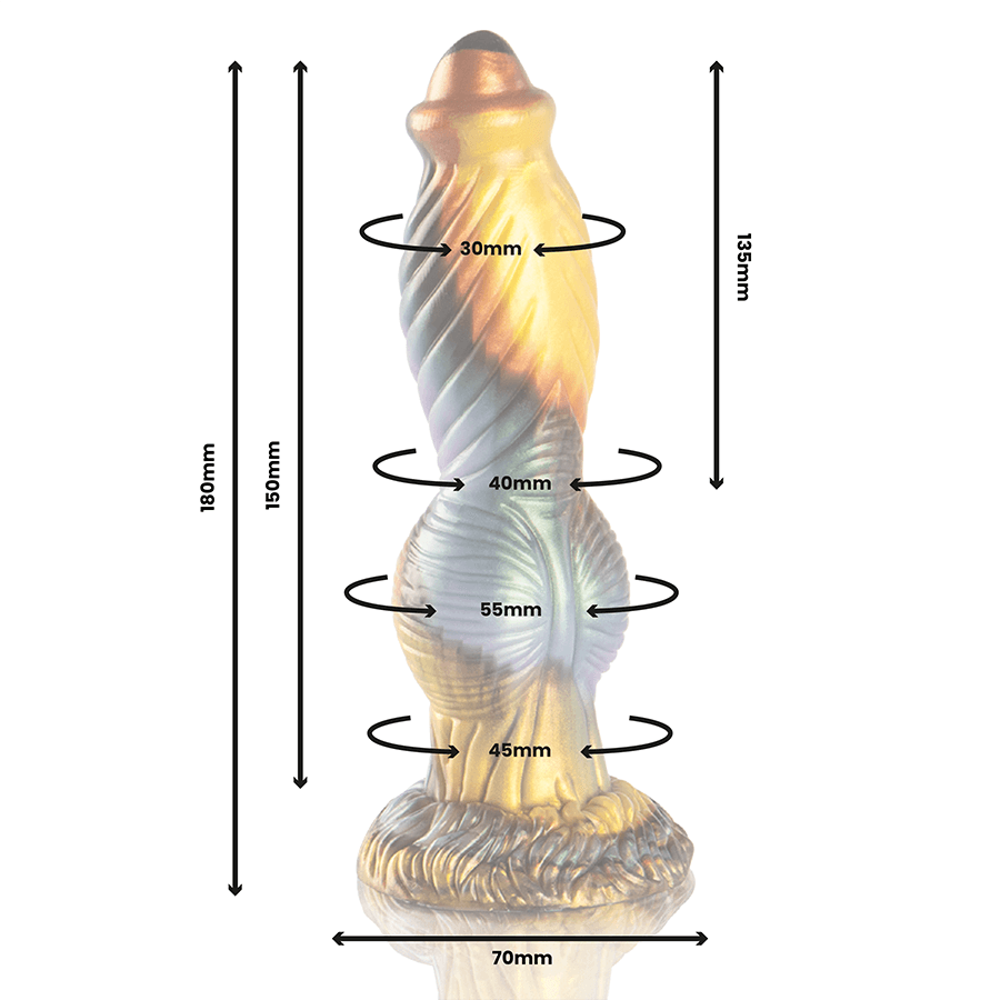EPIC - PHOENIX DILDO THE RESURGENCE OF PLEASURE RECHARGEABLE REMOTE CONTROL thumb 5