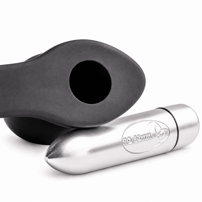 ROCKS-OFF - RO-ZEN PROSTATE VIBRATOR WITH DUAL RING 7 SPEEDS ONYX BLACK thumb 5