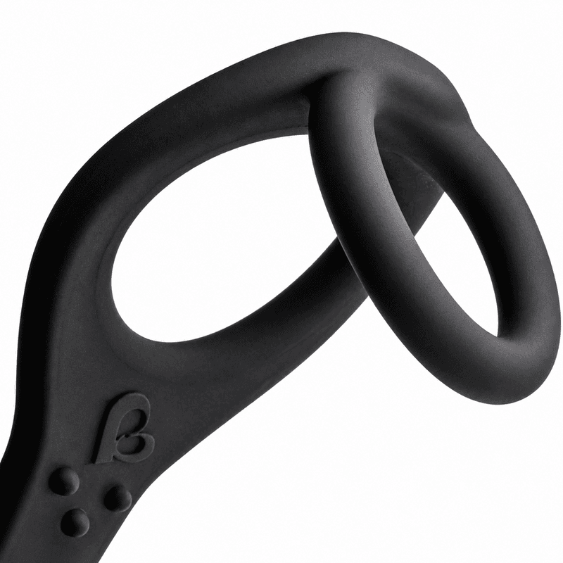 ROCKS-OFF - RO-ZEN PROSTATE VIBRATOR WITH DUAL RING 7 SPEEDS ONYX BLACK thumb 4