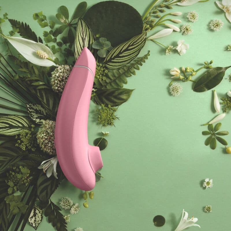 WOMANIZER - PREMIUM ECO SUCTION CLITORAL STIMULATOR 12 INTENSITY LEVELS ROSE thumb 15