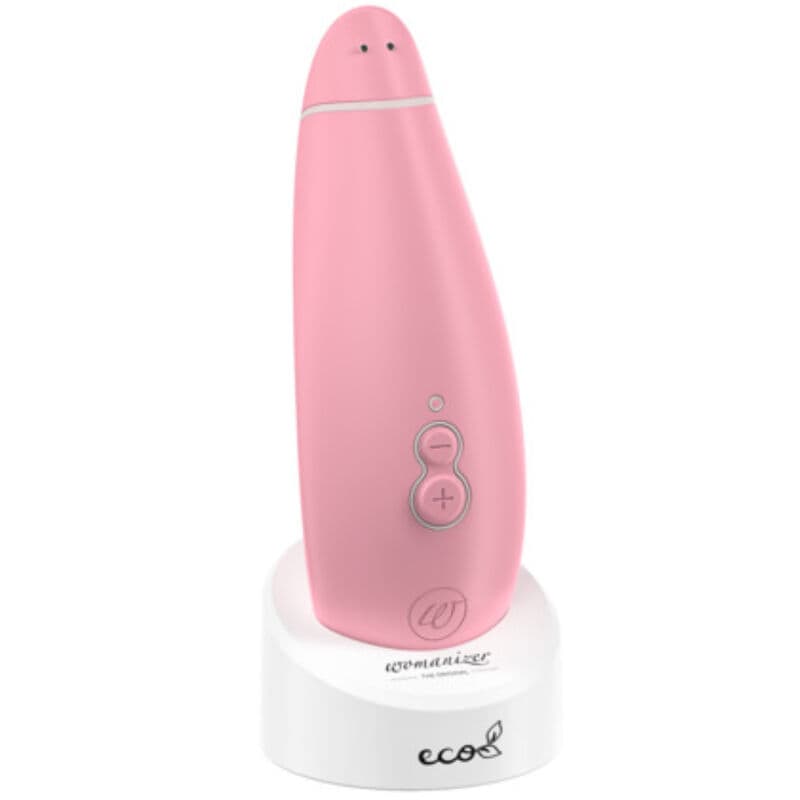WOMANIZER - PREMIUM ECO SUCTION CLITORAL STIMULATOR 12 INTENSITY LEVELS ROSE thumb 9