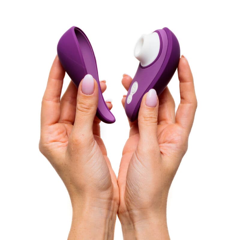 WOMANIZER - LIBERTY 2 SUCTION CLITORAL STIMULATOR 8 INTENSITY LEVELS PURPLE thumb 9