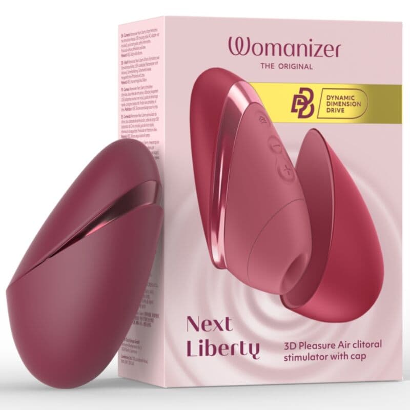 WOMANIZER - NEXT SUCTION CLITORAL STIMULATOR 14 INTENSITY LEVELS BORDEAUX thumb 3