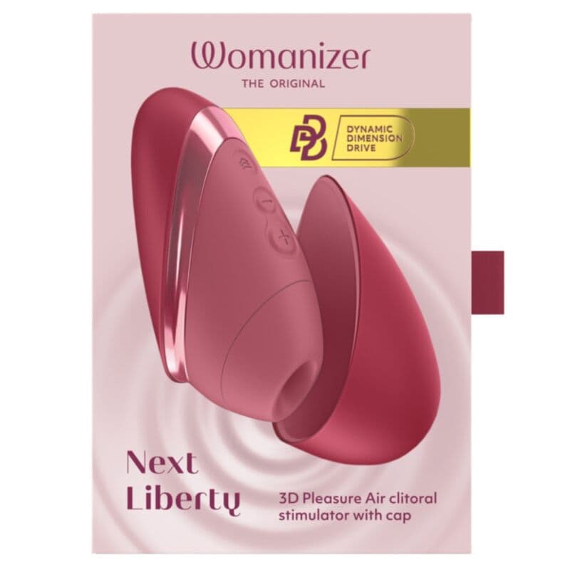 WOMANIZER - NEXT SUCTION CLITORAL STIMULATOR 14 INTENSITY LEVELS BORDEAUX thumb 2
