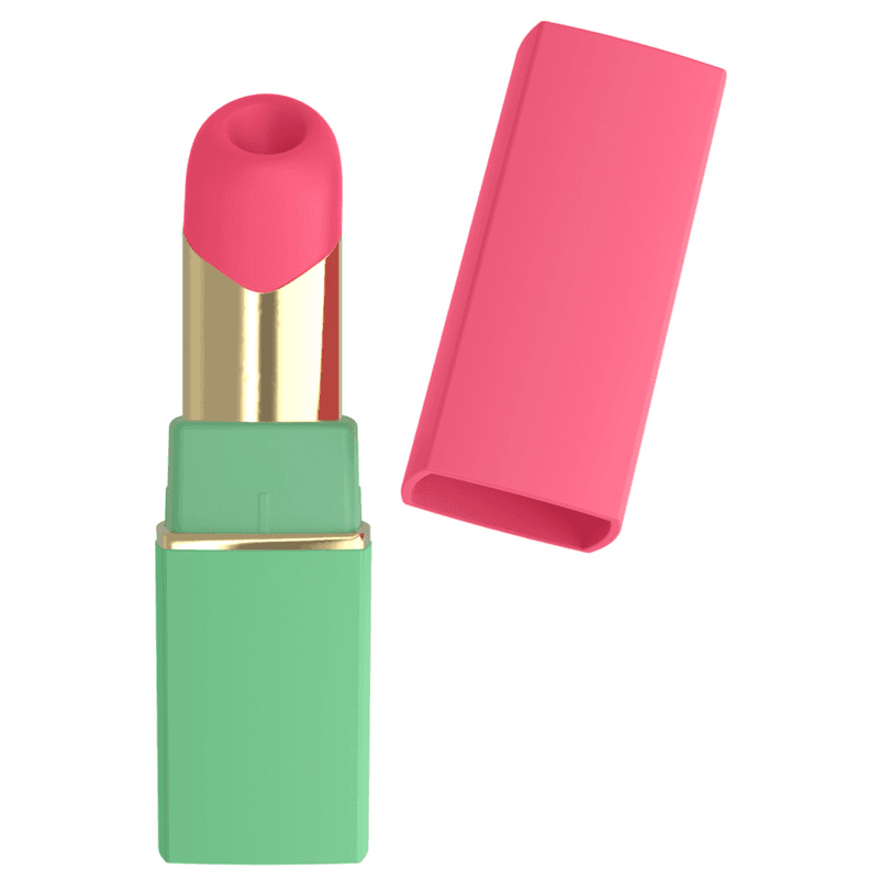 WOMANIZER - BEAUTY SUCTION CLITORAL STIMULATOR 6 INTENSITY LEVELS GREEN AND PINK thumb 2