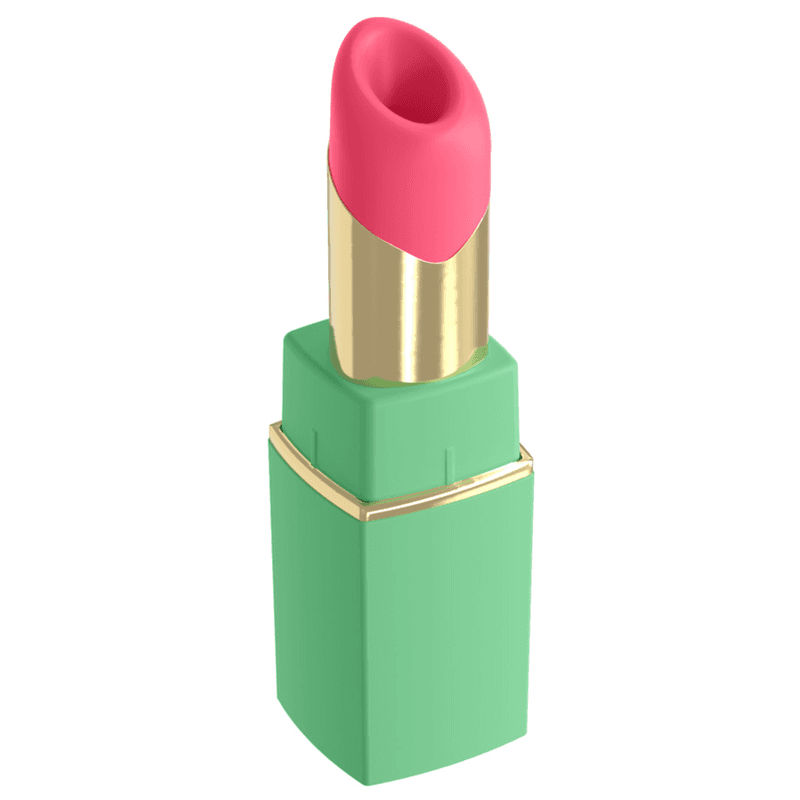 WOMANIZER - BEAUTY SUCTION CLITORAL STIMULATOR 6 INTENSITY LEVELS GREEN AND PINK thumb 4