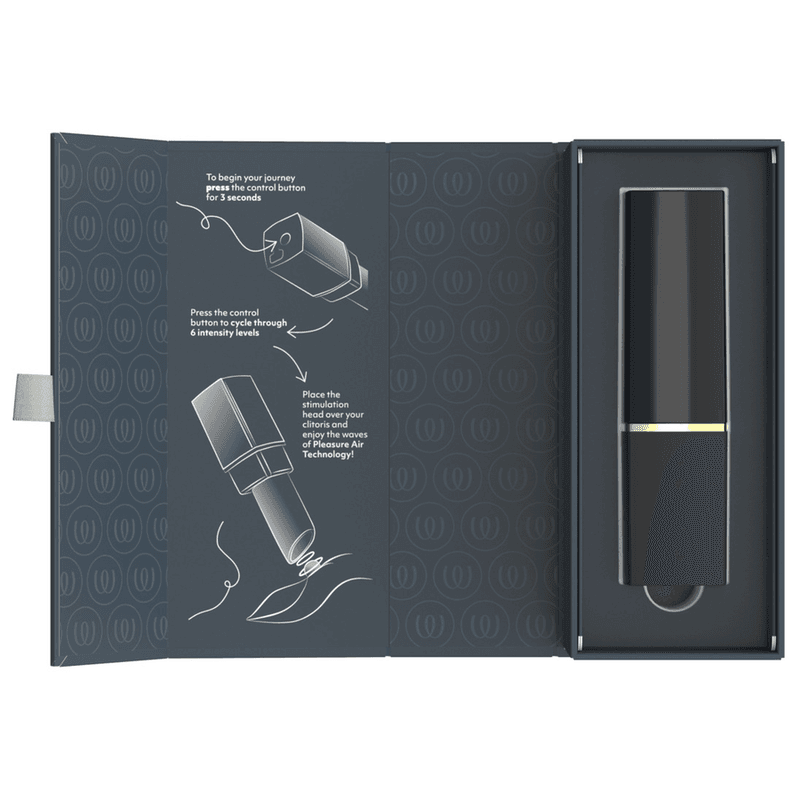 WOMANIZER - BEAUTY SUCTION CLITORAL STIMULATOR 6 INTENSITY LEVELS BLACK AND GOLD thumb 12