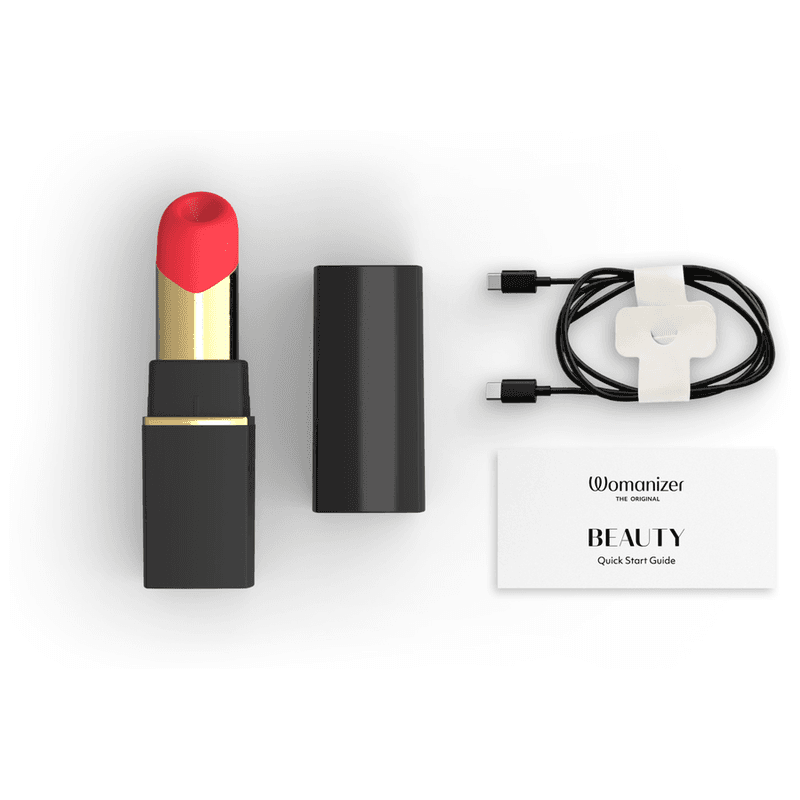 WOMANIZER - BEAUTY SUCTION CLITORAL STIMULATOR 6 INTENSITY LEVELS BLACK AND GOLD thumb 10