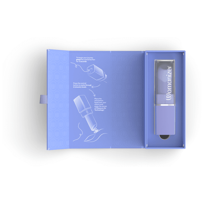 WOMANIZER - BEAUTY SUCTION CLITORAL STIMULATOR 6 INTENSITY LEVELS LILAC thumb 5