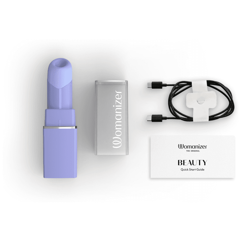 WOMANIZER - BEAUTY SUCTION CLITORAL STIMULATOR 6 INTENSITY LEVELS LILAC thumb 7