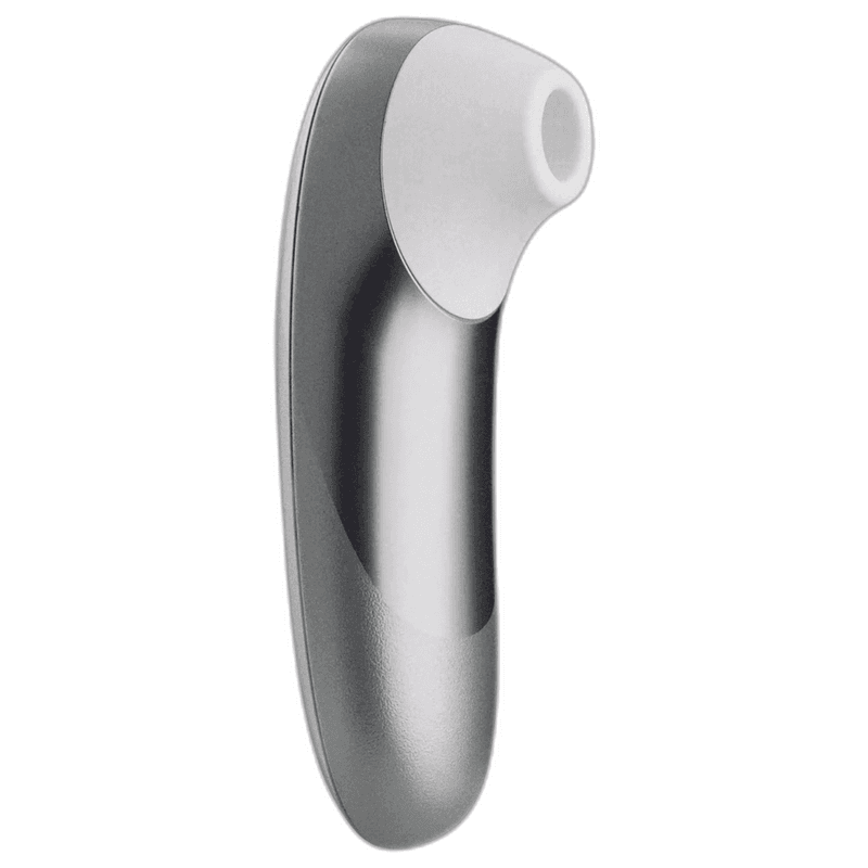 WOMANIZER - PRO SUCTION CLITORAL STIMULATOR 11 INTENSITY LEVELS SILVER GREY thumb 2