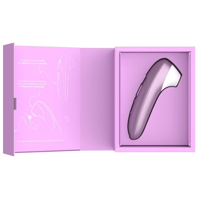 WOMANIZER - PRO SUCTION CLITORAL STIMULATOR 11 INTENSITY LEVELS LILAC thumb 4