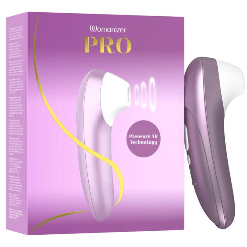 WOMANIZER - PRO SUCTION CLITORAL STIMULATOR 11 INTENSITY LEVELS LILAC