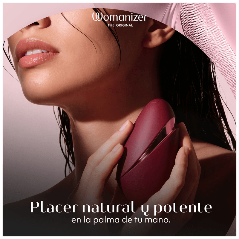 WOMANIZER - NEXT LIBERTY 3D PLEASURE AIR CLITORAL STIMULATOR BORDEAUX thumb 8