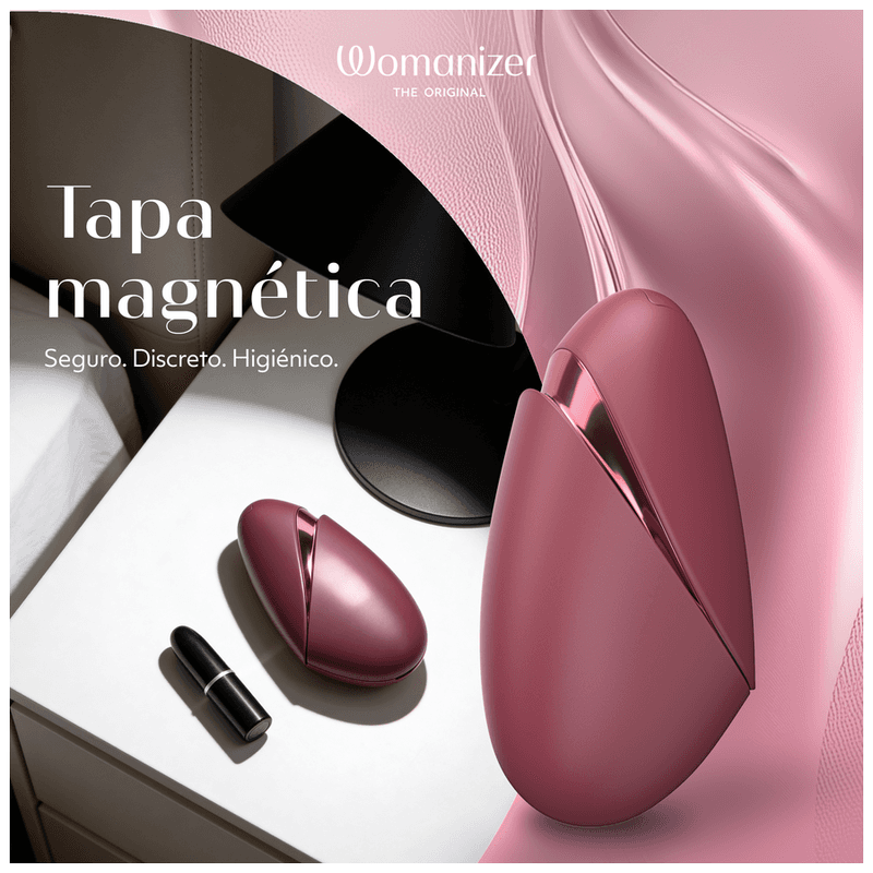 WOMANIZER - NEXT LIBERTY 3D PLEASURE AIR CLITORAL STIMULATOR BORDEAUX thumb 12