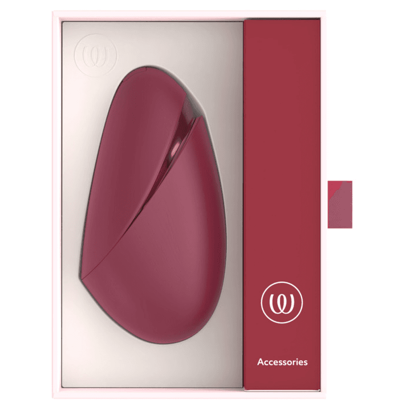 WOMANIZER - NEXT LIBERTY 3D PLEASURE AIR CLITORAL STIMULATOR BORDEAUX thumb 5