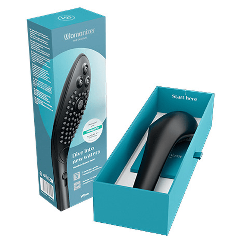 WOMANIZER - WAVE CLITORAL STIMULATING SHOWER HEAD BLACK thumb 13