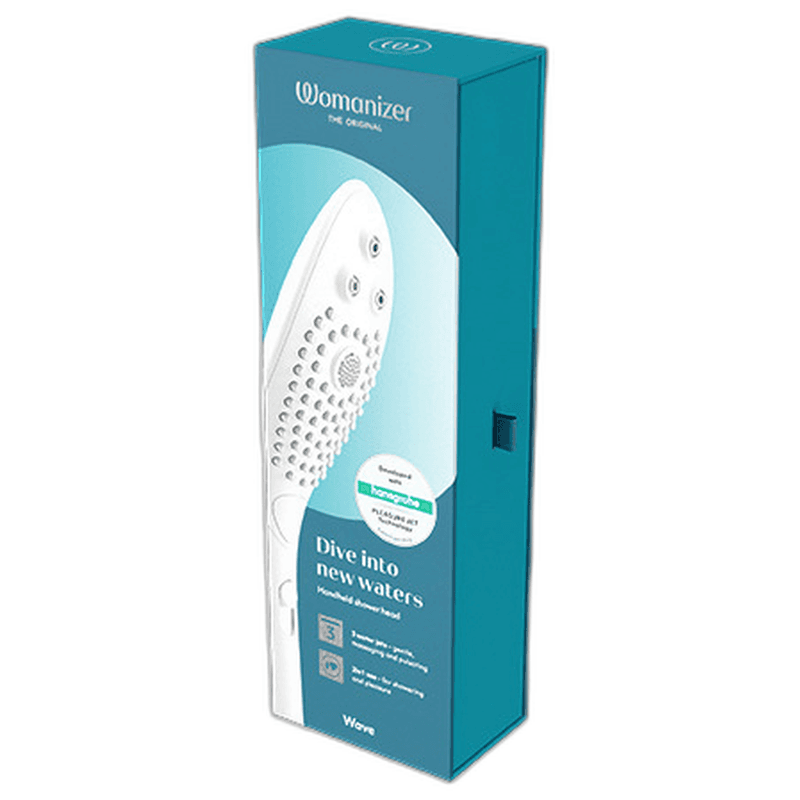 WOMANIZER - WAVE CLITORAL STIMULATING SHOWER HEAD WHITE thumb 14