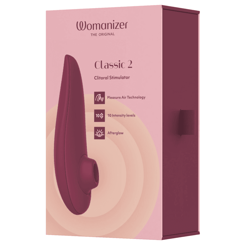 WOMANIZER - CLASSIC 2 CLITORAL STIMULATOR BORDEAUX thumb 11