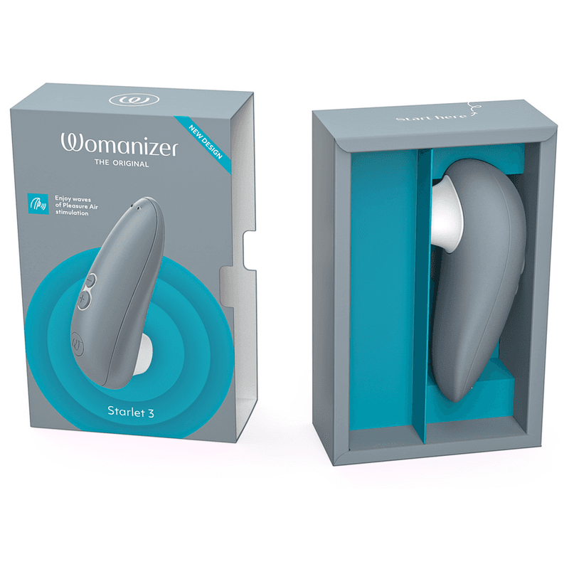 WOMANIZER - STARLET 3 CLITORAL STIMULATOR GRAY thumb 12