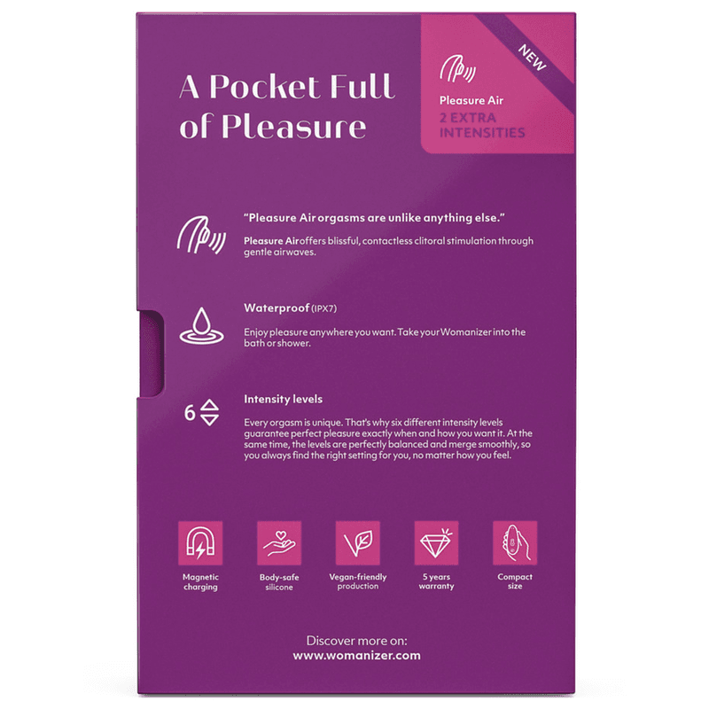 WOMANIZER - STARLET 3 CLITORAL STIMULATOR VIOLET thumb 14