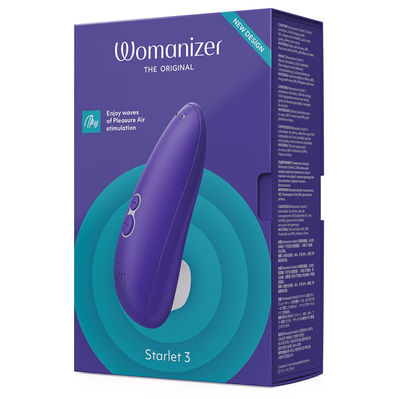 WOMANIZER - STARLET 3 CLITORAL STIMULATOR INDIGO thumb 8
